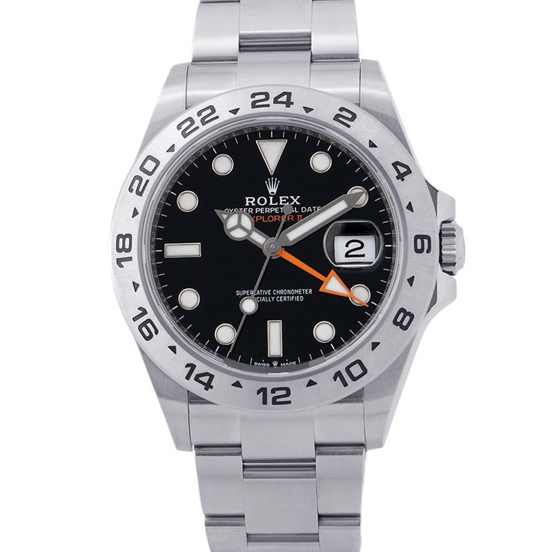 ロレックス エクスプローラー2 ランダムシリアル ルーレット 226570 ROLEX 腕時計 黒文字盤