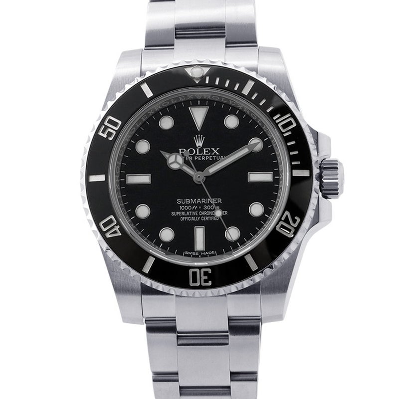 ロレックス サブマリーナ ノンデイト ランダムシリアル ルーレット 114060 ROLEX 腕時計 ウォッチ 黒文字盤