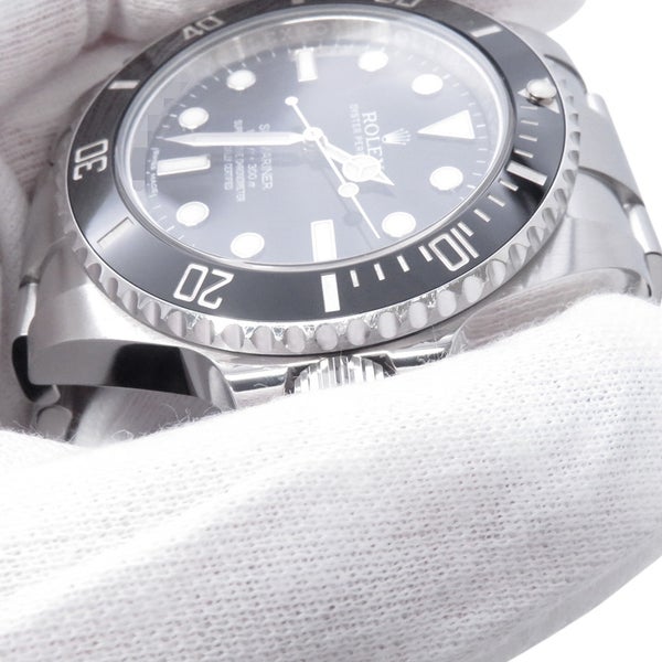 ロレックス サブマリーナ ノンデイト ランダムシリアル ルーレット 114060 ROLEX 腕時計 ウォッチ 黒文字盤