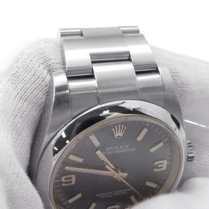 ロレックス オイスターパーペチュアル36 ランダムシリアル ルーレット 116000 ROLEX 腕時計 ウォッチ ブルー文字盤