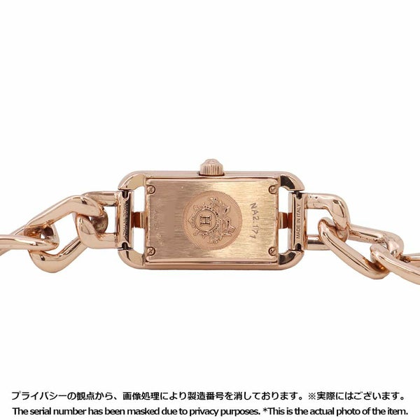 エルメス ナンタケット ダイヤ NA2.171 HERMES 腕時計 レディース ホワイトシェル文字盤 クォーツ
