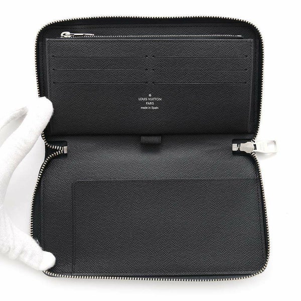 ルイヴィトン 長財布 ダミエ・グラフィット ジッピー・オーガナイザー N63077 LOUIS VUITTON 黒 ブラック