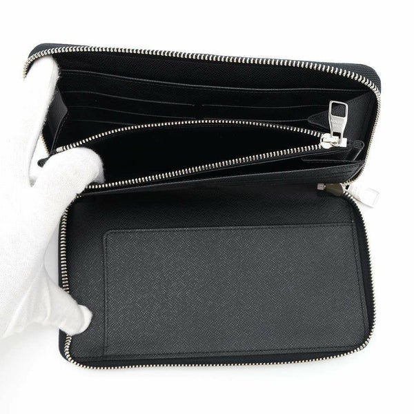 ルイヴィトン 長財布 ダミエ・グラフィット ジッピー・オーガナイザー N63077 LOUIS VUITTON 黒 ブラック