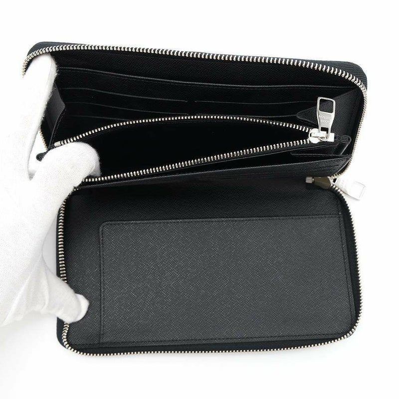 ルイヴィトン 長財布 ダミエ・グラフィット ジッピー・オーガナイザー N63077 LOUIS VUITTON 黒 ブラック