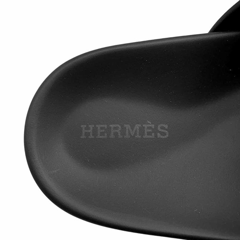 エルメス サンダル シプレ カーフレザー レディースサイズ36 HERMES 靴 黒