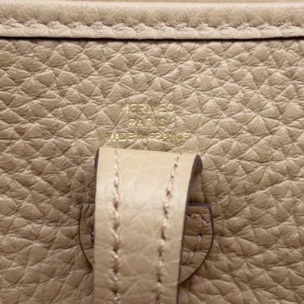 エルメス エブリンTPM アマゾン ベージュマルファ/ゴールド金具 トリヨンクレマンス W刻印