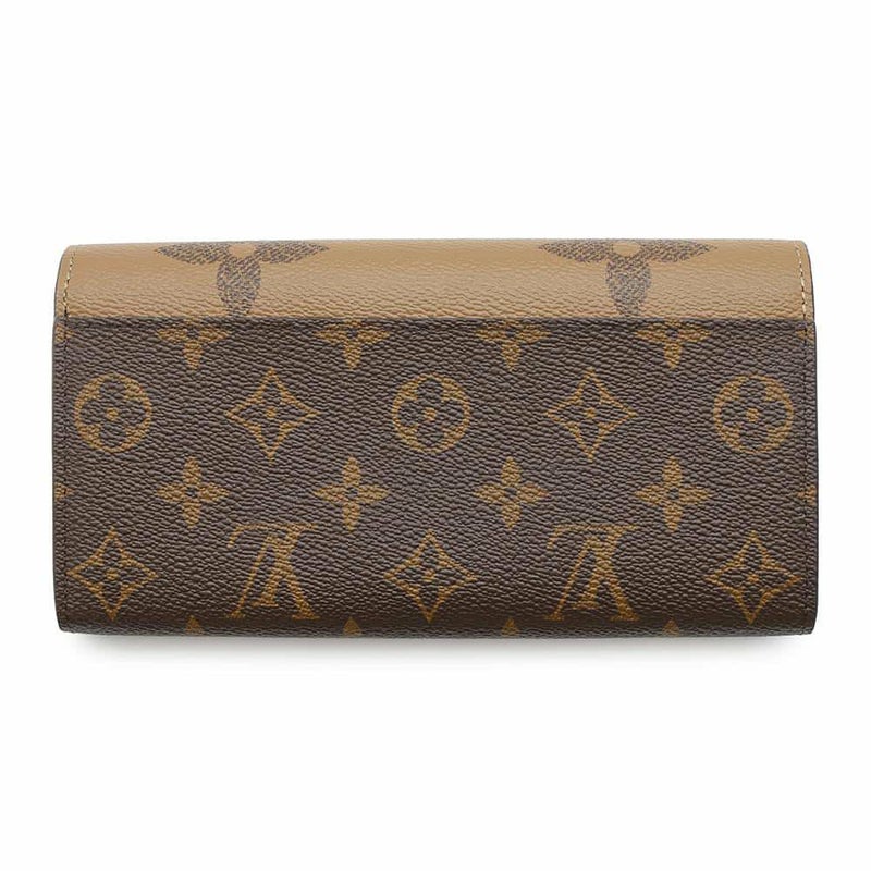 ルイヴィトン 長財布 モノグラム・ジャイアント ポルトフォイユ・サラ M80726 ブラック 黒 イニシャル入り