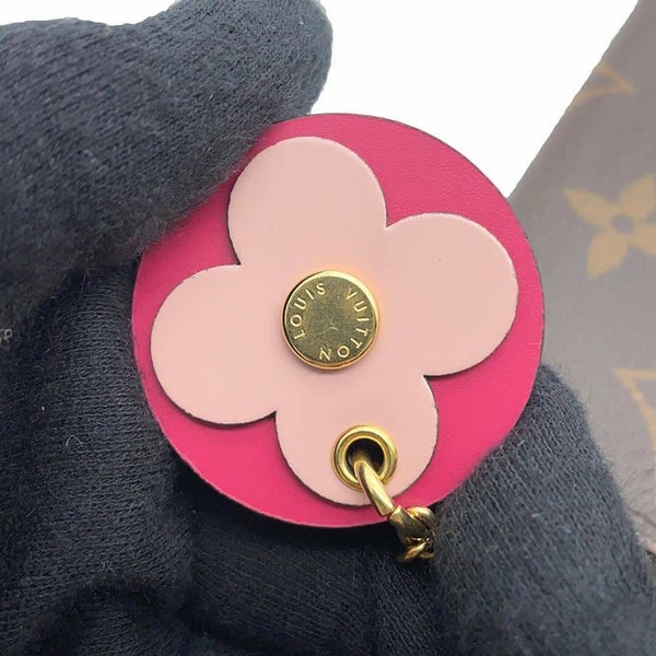 ルイヴィトン 長財布 モノグラム ポルトフォイユ・クレマンス M64201 LOUIS VUITTON ヴィトン 財布 フラワーチャーム付き