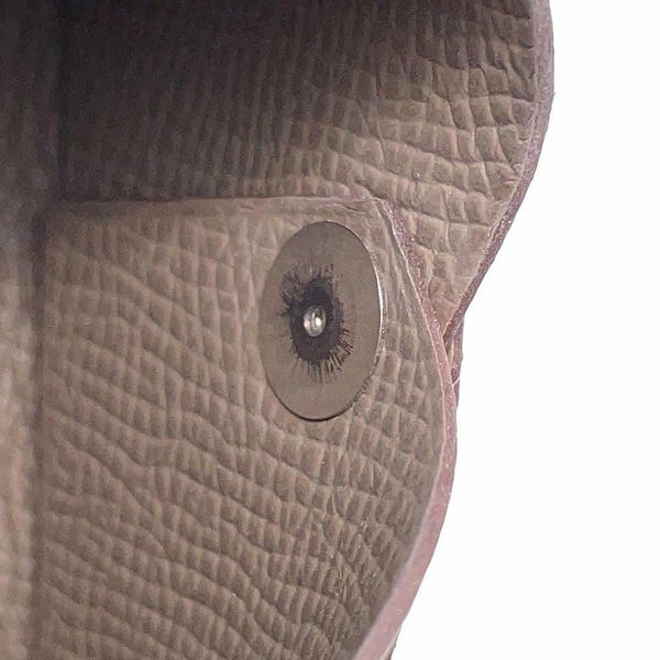 エルメス カードケース カルヴィ エトゥープ エプソン B刻印 HERMES 名刺入れ