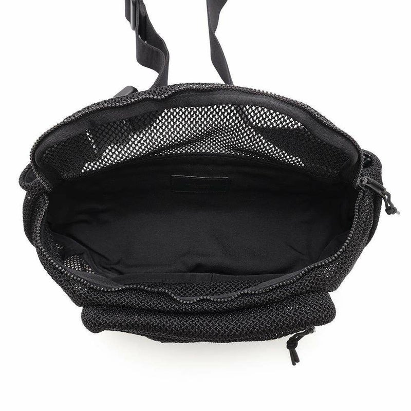 サンローランパリ ボディバッグ ロゴ クロスボディバッグ ナイロン 671640 SAINT LAURENT PARIS 黒