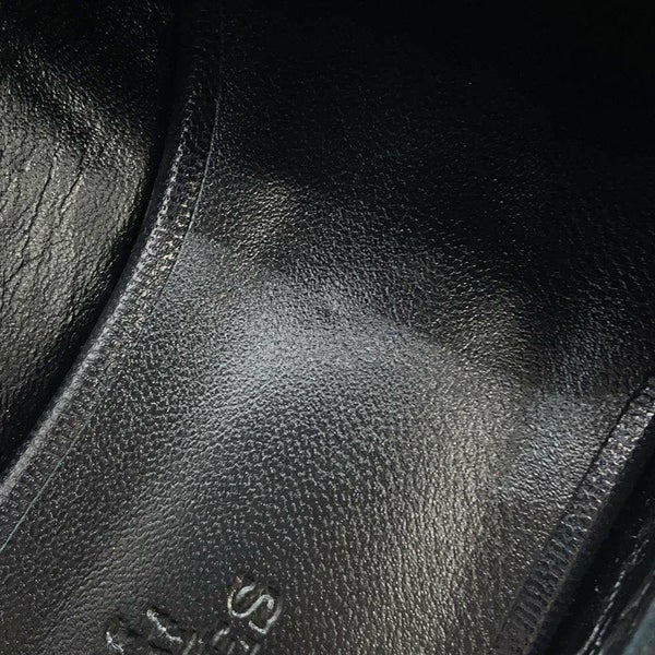 エルメス ミュール オズ OZ シェブルミゾル レディースサイズ36 1/2 HERMES 靴 黒 シェーヴル