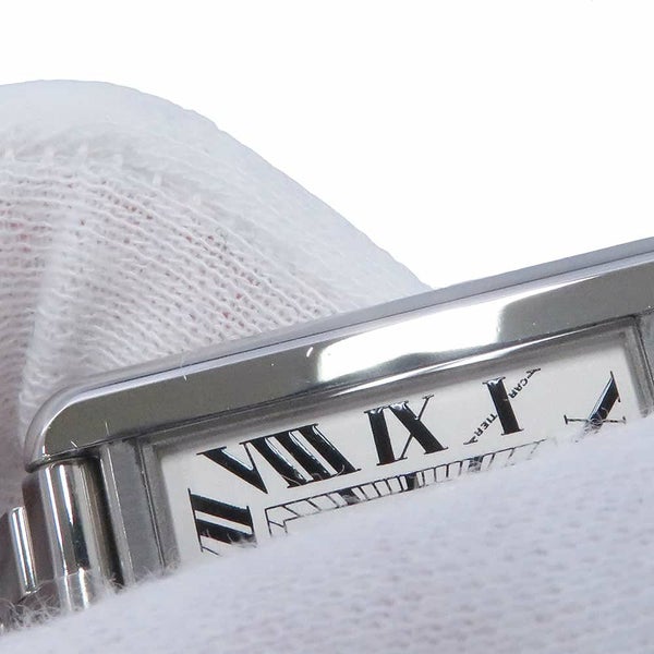 カルティエ タンクソロ SM W5200013 Cartier 腕時計 ウォッチ レディース シルバー文字盤
