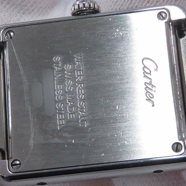 カルティエ タンクソロ SM W5200013 Cartier 腕時計 ウォッチ レディース シルバー文字盤