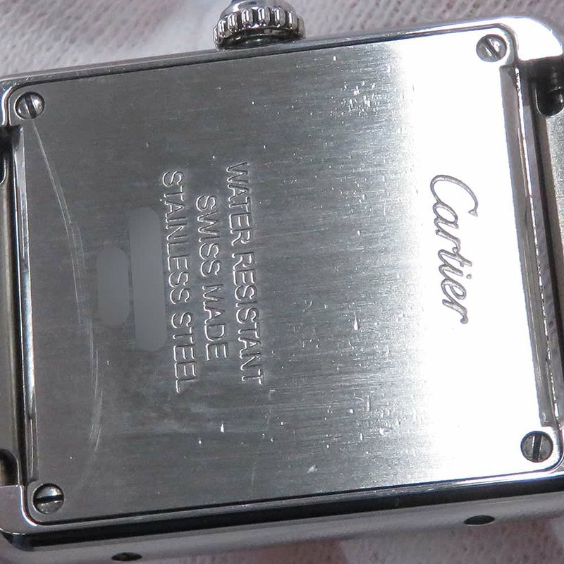 カルティエ タンクソロ SM W5200013 Cartier 腕時計 ウォッチ レディース シルバー文字盤