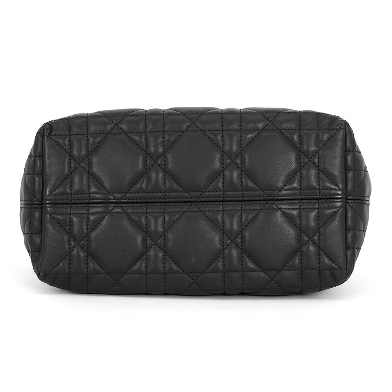ディオール ハンドバッグ マクロカナージュ トゥジュール スモール カーフレザー M2822OSNW Christian Dior 黒