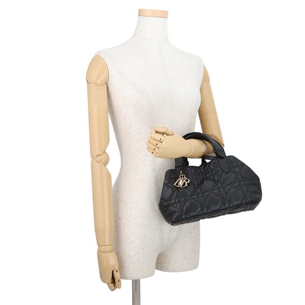 ディオール ハンドバッグ マクロカナージュ トゥジュール スモール カーフレザー M2822OSNW Christian Dior 黒