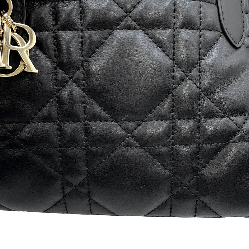 ディオール ハンドバッグ マクロカナージュ トゥジュール スモール カーフレザー M2822OSNW Christian Dior 黒