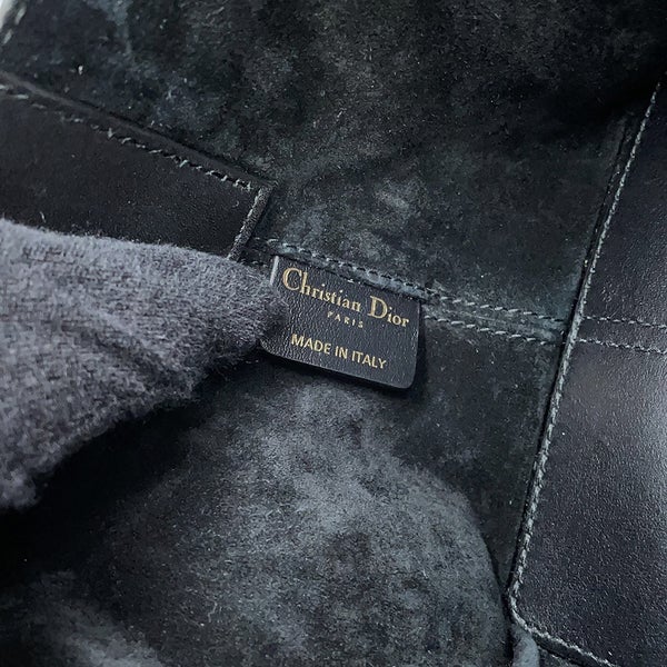 ディオール ハンドバッグ マクロカナージュ トゥジュール スモール カーフレザー M2822OSNW Christian Dior 黒
