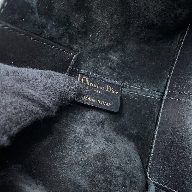 ディオール ハンドバッグ マクロカナージュ トゥジュール スモール カーフレザー M2822OSNW Christian Dior 黒