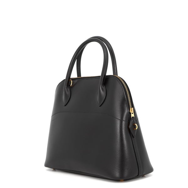 エルメス ハンドバッグ ボリード31 ブラック/ゴールド金具 ボックスカーフ □G刻印 HERMES 黒