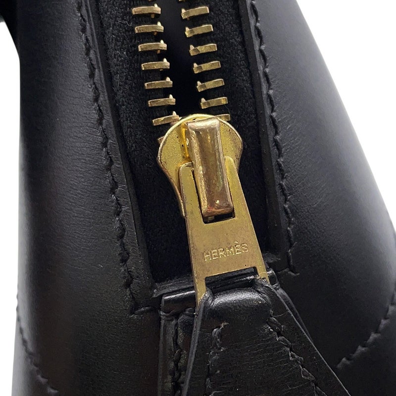 エルメス ハンドバッグ ボリード31 ブラック/ゴールド金具 ボックスカーフ □G刻印 HERMES 黒