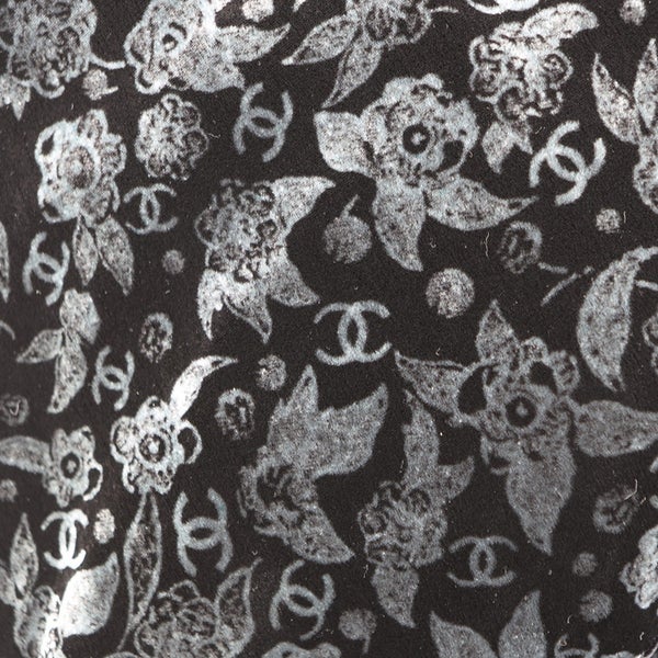 シャネル スカート ココマーク ベルベット レディースサイズ36 P78020 CHANEL 黒