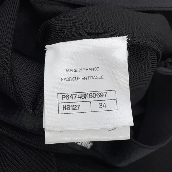 シャネル スカート ココマーク ミドル丈 レディースサイズ34 P64748 CHANEL 黒