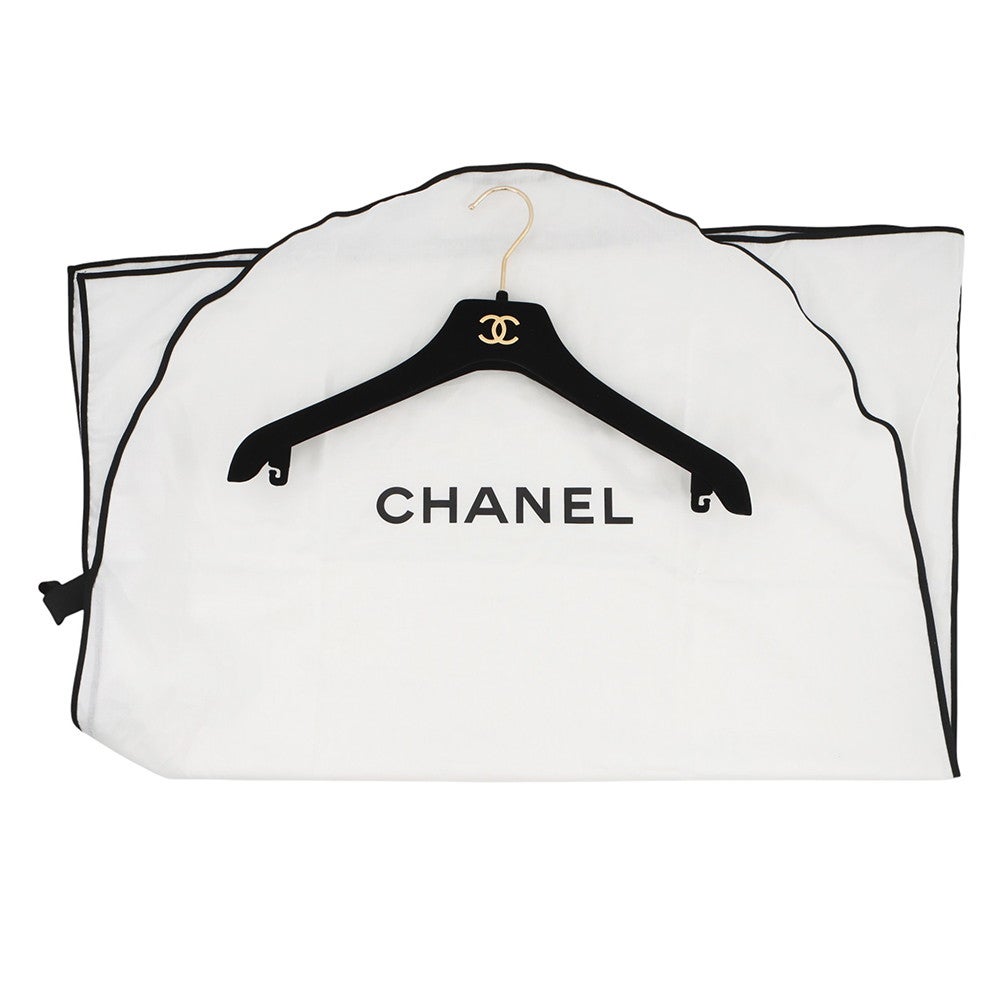 シャネル ジャケット ウール レディースサイズ36 CHANEL アウター 黒