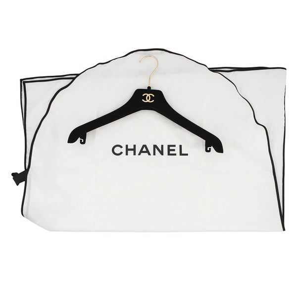 シャネル ジャケット ウール レディースサイズ36 CHANEL アウター 黒