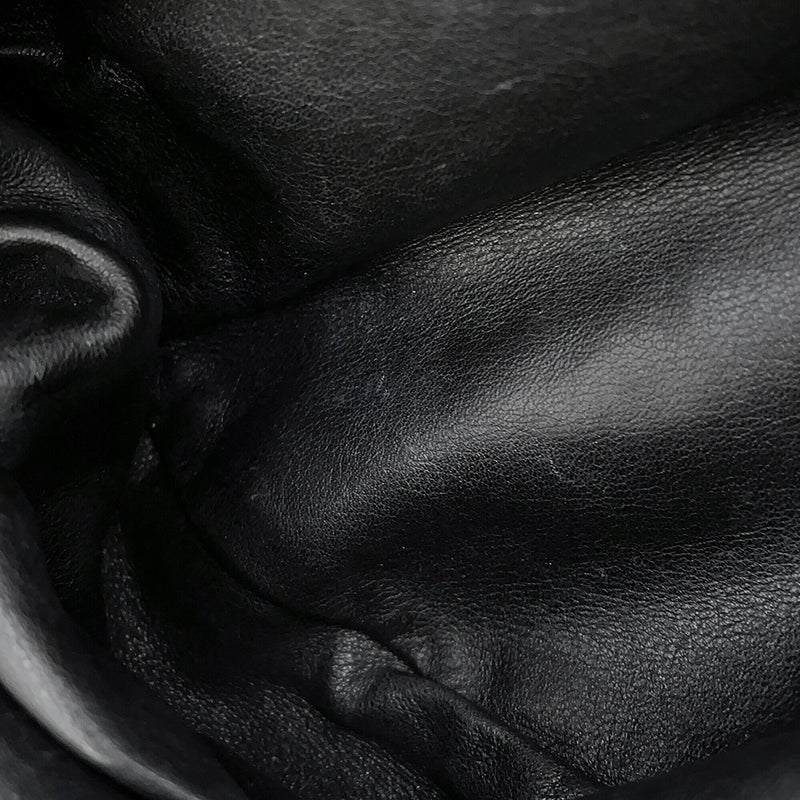 ボッテガヴェネタ ボディバッグ ザ・チェーンポーチ レザー 651445 BOTTEGA VENETA 黒
