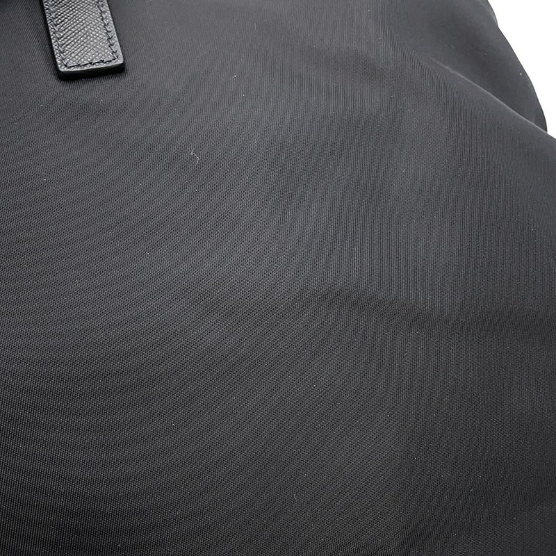プラダ トートバッグ トライアングルロゴ ショッピングバッグ ナイロン 1BG052 PRADA 黒