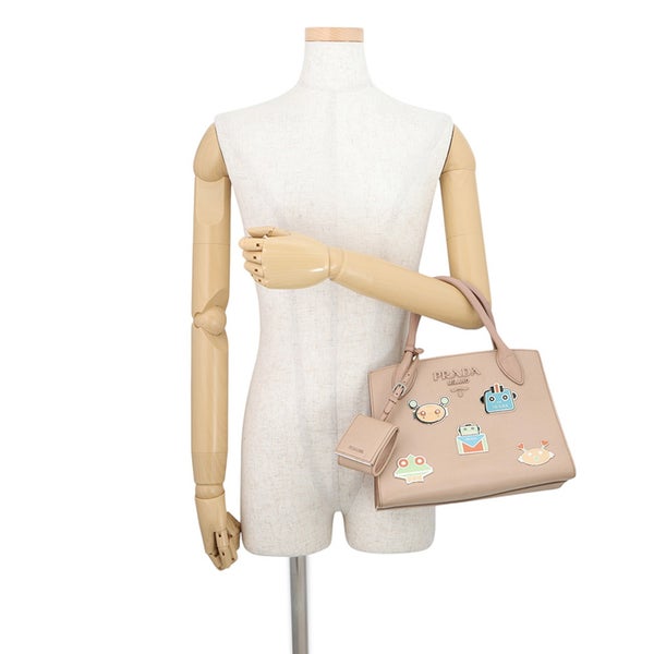 プラダ ハンドバッグ ロボットモチーフ サフィアーノレザー PRADA 1BA156 2way