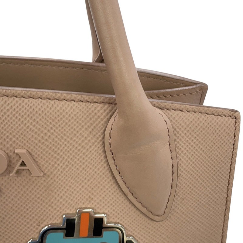 プラダ ハンドバッグ ロボットモチーフ サフィアーノレザー PRADA 1BA156 2way