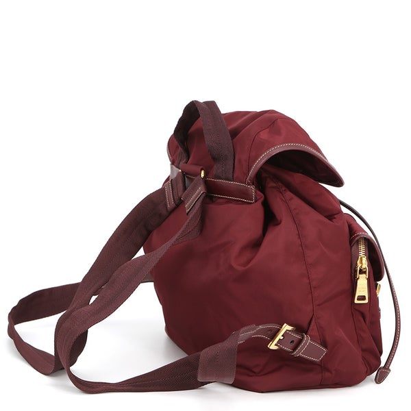 プラダ リュック トライアングルロゴ バックパック ナイロン サフィアーノレザー BZ0030 PRADA リュックサック バッグ