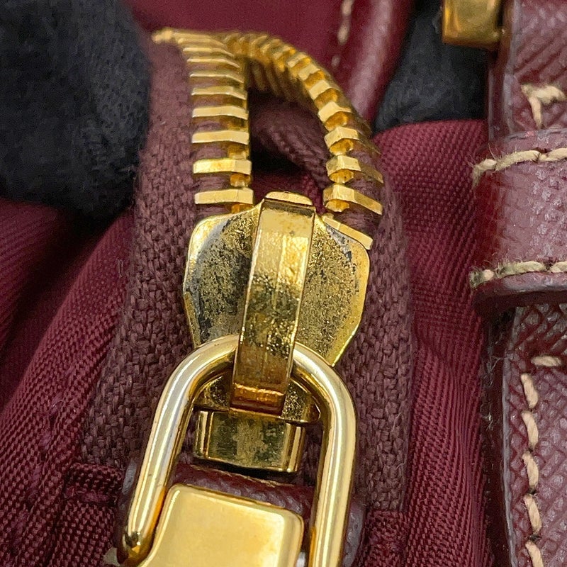 プラダ リュック トライアングルロゴ バックパック ナイロン サフィアーノレザー BZ0030 PRADA リュックサック バッグ