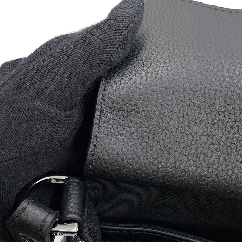 クリスチャン・ディオール ショルダーバッグ オブリーク サドル バーティカルポーチ 2ADCA446YKS Christian Dior 黒 トロッター