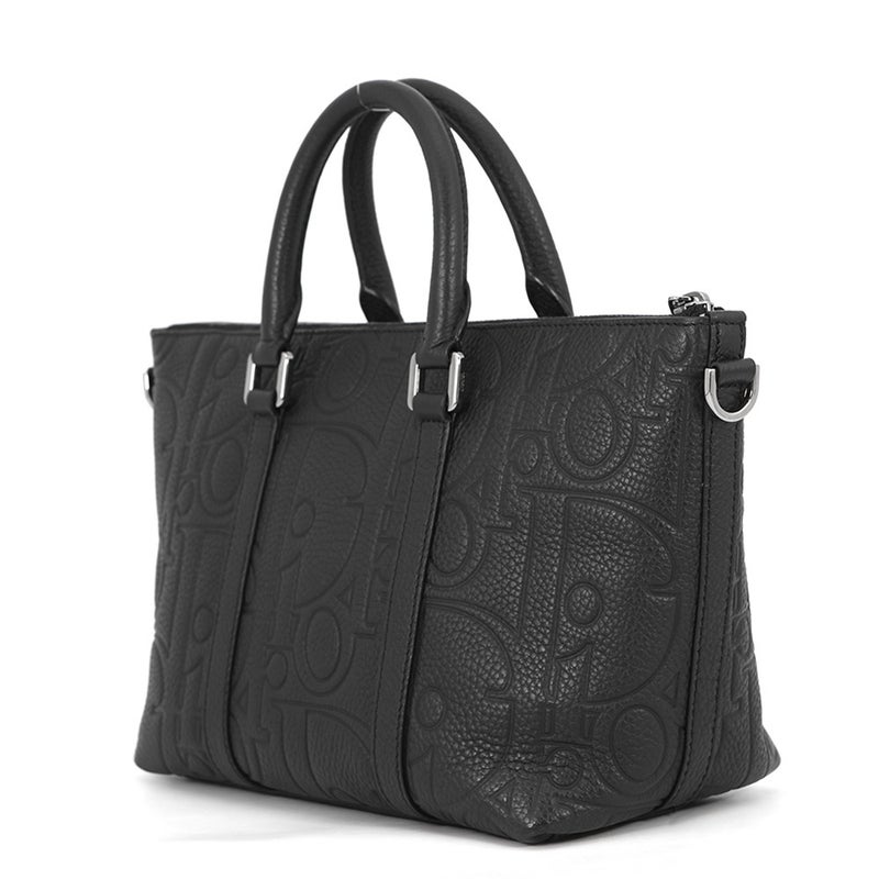 ディオール ハンドバッグ ディオール グラビティ ウィークエンダー25 カーフレザー 1ESPO322LLG Christian Dior 黒