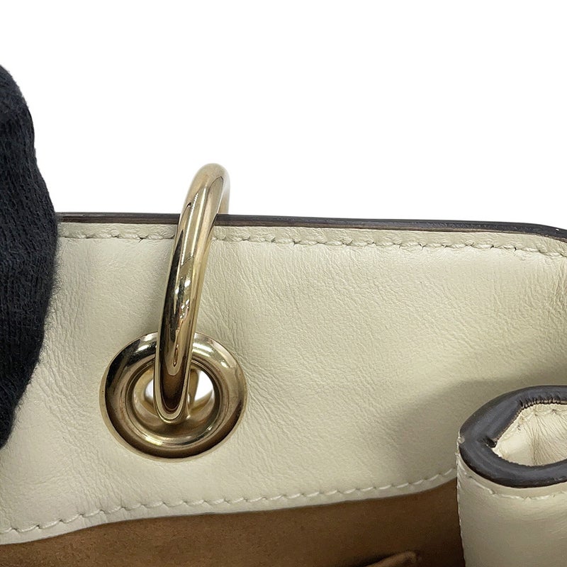 ジミーチュウ ハンドバッグ ボンボン スモール レザー JIMMY CHOO 2way 白