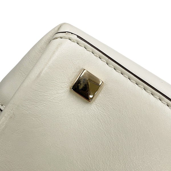 ジミーチュウ ハンドバッグ ボンボン スモール レザー JIMMY CHOO 2way 白