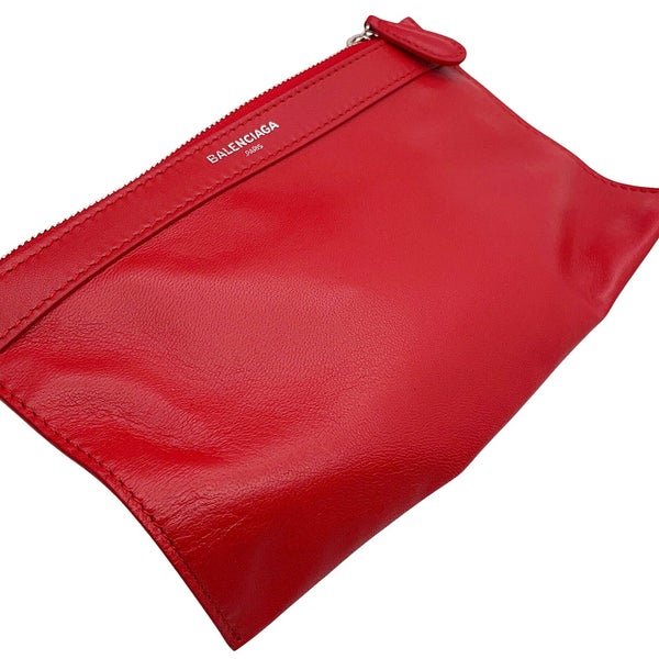 バレンシアガ トートバッグ ネイビーカバス S ポーチ付 キャンバス 339933 BALENCIAGA