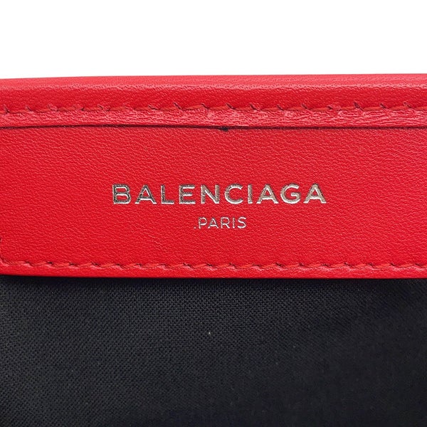 バレンシアガ トートバッグ ネイビーカバス S ポーチ付 キャンバス 339933 BALENCIAGA