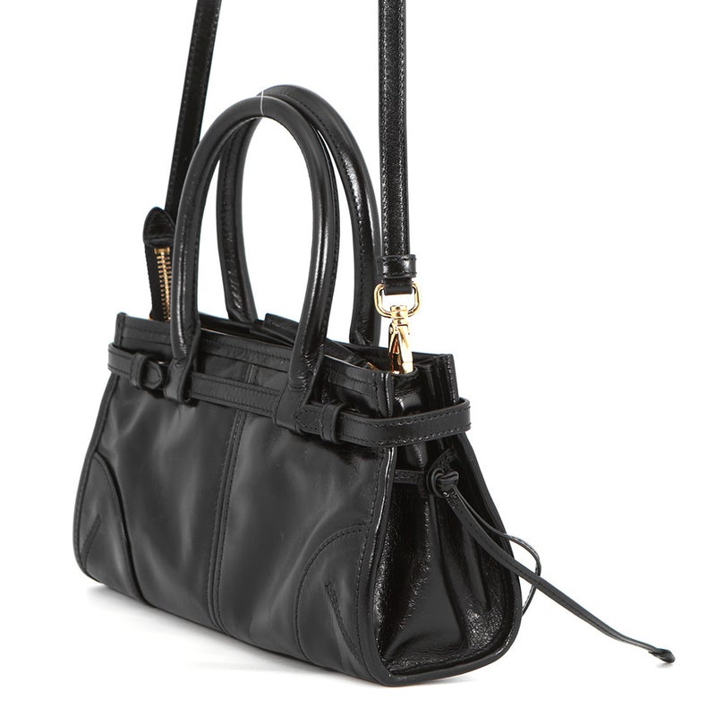 プラダ ハンドバッグ ボニー ミニ レザー 1BA486 PRADA 2way 黒