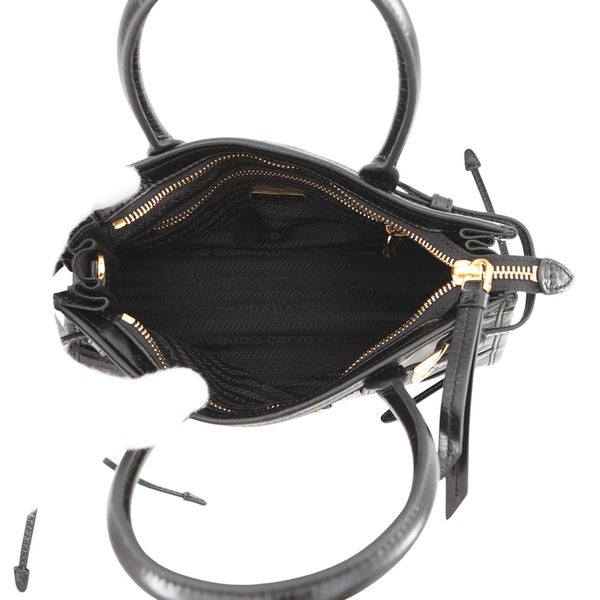 プラダ ハンドバッグ ボニー ミニ レザー 1BA486 PRADA 2way 黒