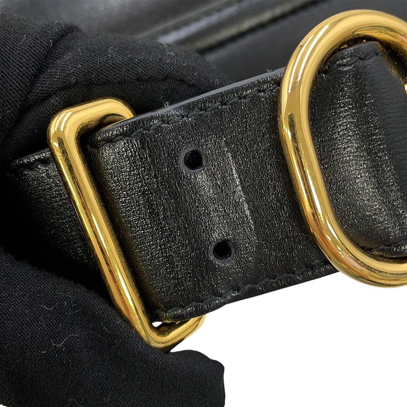 ジルサンダー ショルダーバッグ カンノーロ グランデ カーフレザー J08WD0051 JIL SANDER 黒