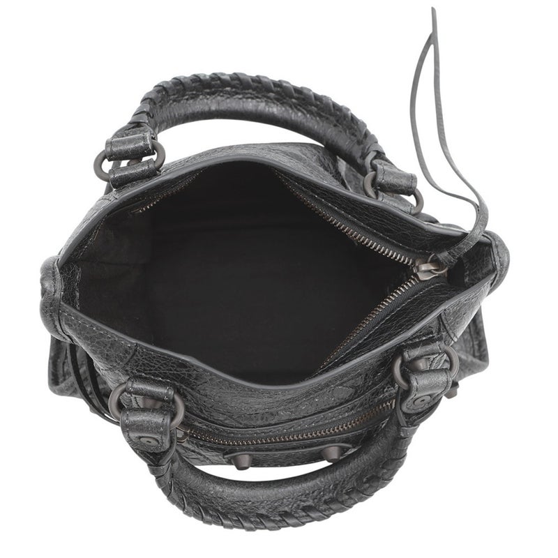 バレンシアガ ショルダーバッグ ル シティ ミニ アリーナラムスキン 806395 BALENCIAGA 2way 黒