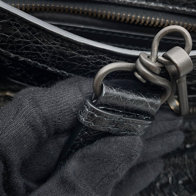 バレンシアガ ショルダーバッグ ル シティ ミニ アリーナラムスキン 806395 BALENCIAGA 2way 黒