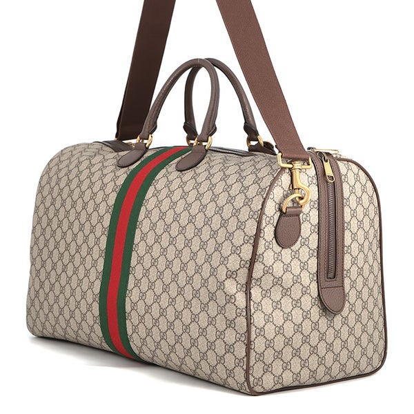 グッチ ボストンバッグ GGスプリーム シェリーライン 547959 GUCCI 2wayショルダーバッグ 旅行用 トラベル