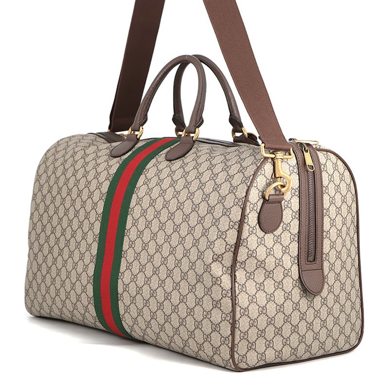 グッチ ボストンバッグ GGスプリーム シェリーライン 547959 GUCCI 2wayショルダーバッグ 旅行用 トラベル