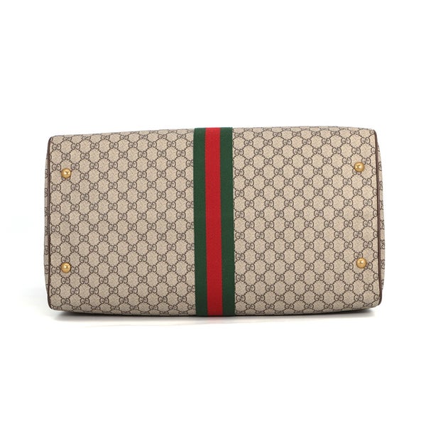 グッチ ボストンバッグ GGスプリーム シェリーライン 547959 GUCCI 2wayショルダーバッグ 旅行用 トラベル