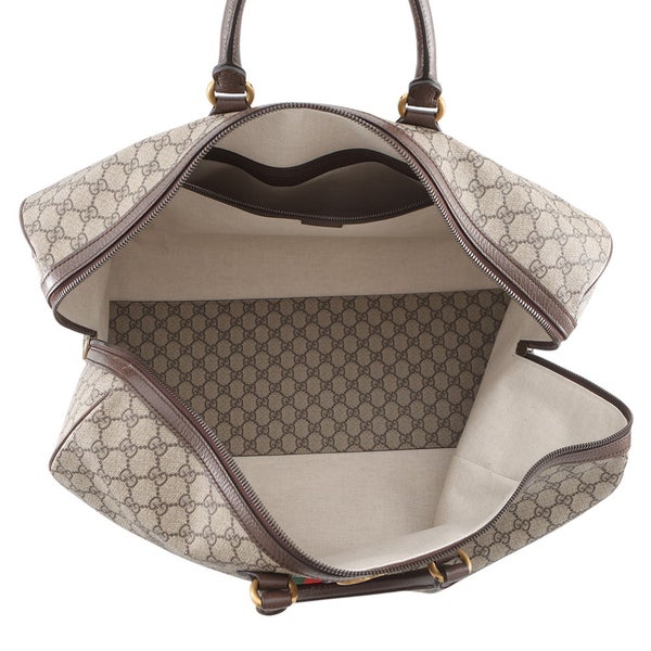 グッチ ボストンバッグ GGスプリーム シェリーライン 547959 GUCCI 2wayショルダーバッグ 旅行用 トラベル